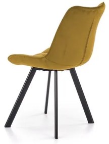 Jedálenská stolička COMORO 1 ks žltá