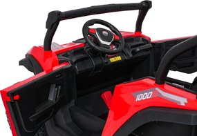 Ramiz Elektrická bugina Gravity pre deti červená + pohon 4x4 + diaľkové ovládanie