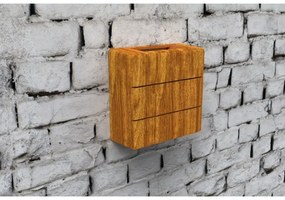 Immax 08523L - LED vonkajšie nástenné svietidlo LUXLINE 6W/230V 3000K IP54 orech