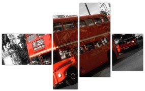 Anglický autobus Double-decker - obraz