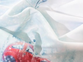 Vianočná obliečka na vankúš 40 × 40 cm - Beatle v banke