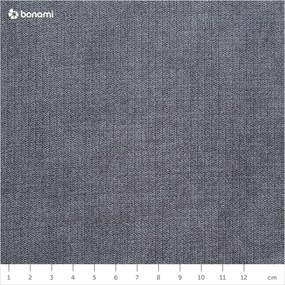 Čiernosivá pohovka 206 cm Oslo - Scandic