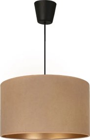 BRILAGI - Závesný luster VELVET 1xE27/60W/230V Ø 40 cm béžová/zlatá