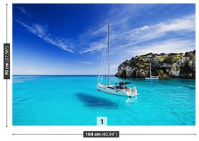 Fototapeta Vliesová Plachetnica menorca 208x146 cm