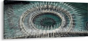 Obraz fontány (120x50 cm)