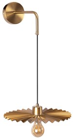 Toolight Toolight, nástenné svietidlo 30cm APP1356-1W, zlatá matná, OSW-05666