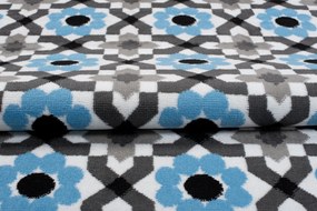 TA Koberec Z645D WHITE MAYA PP EYM Rozmer: 80x150 cm