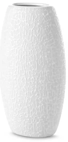KERAMICKÁ VÁZA RISO 13X9X25 CM BIELA