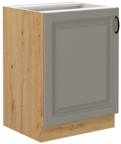 Kuchynská skrinka Stilo claygrey/artisan 60d 1f bb