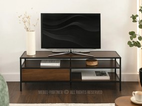 TV stolík/skrinka Subsidios (čierna). Akcia -25%. Vlastná spoľahlivá doprava až k Vám domov. 1137070