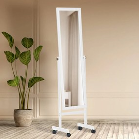 Stojace zrkadlo Yolanda 15275702 - 150x45x30 - Biela