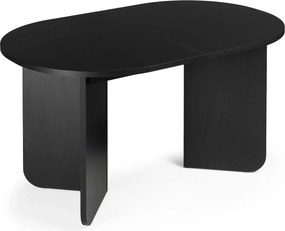 Jídelní rozkládací stůl Mou 140/200 cm černý
