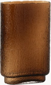 Sklenená váza Amber, V 25 cm