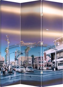 Paraván - Ulice v Las Vegas (126x170 cm)