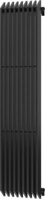 Mexen Aurora, vykurovacie teleso 1800x450 mm, 1347 W, čierna, W212-1800-450-00-70