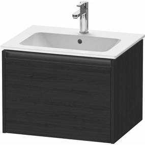 DURAVIT Ketho 2 závesná skrinka pod umývadlo, 1 zásuvka, 610 x 480 x 440 mm, dub čierny, K25062016160000