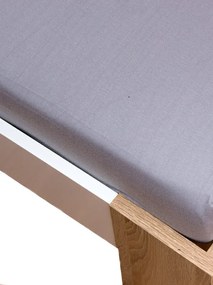 Homa jersey plachta sivá