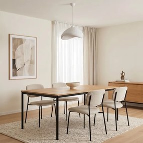 Brilagi - Závesné svietidlo na lane WABI SABI 1xE27/40W/230V pr. 52 cm biela