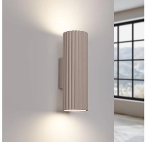 Brilagi - Nástenné svietidlo CRESTO 2xGU10/10W/230V 20 cm taupe
