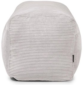 Tmavosivý menčestrový sedací vak Plus 100 Lounge – SLOWDOWN