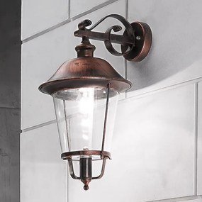 Orion AL 11K/360.01-Vonkajšia nást. lampa KENZO 1xE27/100W/230V IP44 bronz/patina