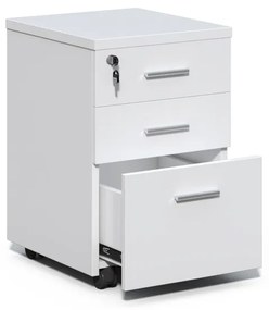 Pojazdný kancelársky kontajner Houseland Prime Pro 01 biely