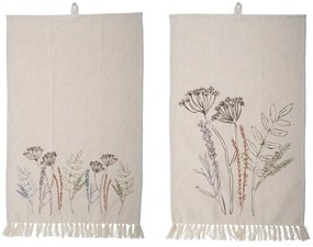 Bavlnené utierky v súprave 2 ks 45x70 cm Bea – Bloomingville