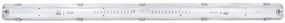 BERGE Svietidlo pre LED trubice T8 1x150cm - 230V - IP65
