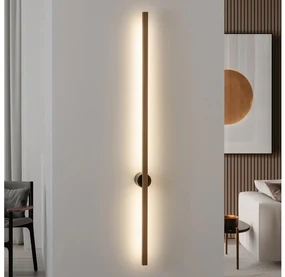 Brilagi - LED Nástenné svietidlo WOODY LINE LED/12W/230V 120 cm dub BG0871