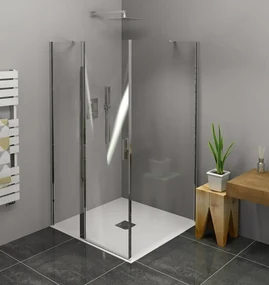 Polysan Polysan, Zoom Line štvorcová sprchová zástena 900x900mm, L/P varianta, ZL1390ZL3290