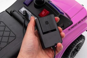 LEAN CARS Megafón na vozenie QLS-993 Ružový