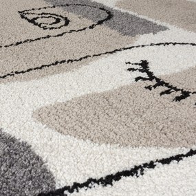 Flair Rugs koberce Kusový koberec Dakari Beauty Neutral - 160x230 cm