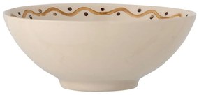 Béžová miska z kameniny 860 ml Heikki – Bloomingville