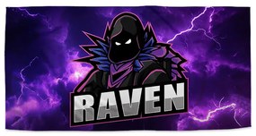 Sablio Uterák FORTNITE RAVEN Fialová búrka - 30x50 cm