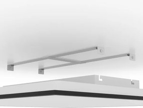 Eglo 901507-LED RGBW stmievateľný prisadený panel MORADILLO-Z LED/33W/230V 60x60cm čierny