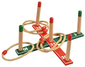 Home Elements Drevená hra - hádzanie krúžkov