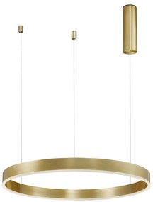 LED luster Motif 60 zlaté CCT s diaľkovým ovládaním