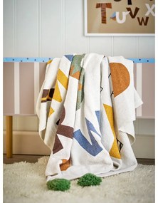 Detská deka z recyklovanej bavlny 130x160 cm Memmo – Bloomingville Mini