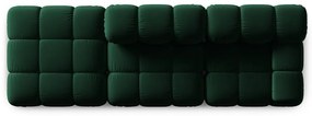 Zelená zamatová pohovka 282 cm Bellis – Micadoni Home