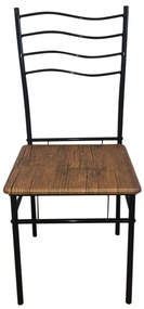 Kovový jedálenský stôl so 4 stoličkami