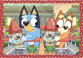Puzzle 4v1 Bluey Clementoni 21530