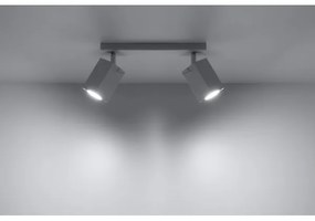 Bodové svietidlo MERIDA 2 2xGU10/40W/230V biela