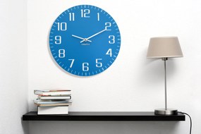Dekorstudio Moderné nástenné hodiny Facile modré