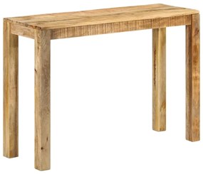 Konzolový stolík 110x35x76 cm surový mangovníkový masív 337270