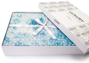 SATÉNOVÉ OBLIEČKY LUXURY PREMIUM BELIZE 200X220 CM, 2KS 70X80 CM VZOROVANÉ