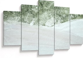 Obraz - Abstrakcia štetcami (150x105 cm)