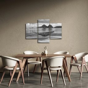 Obraz - Hojdacia sieť na pláži (90x60 cm)