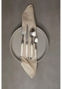 Antikoro príbor v krémovej a prírodnej farbe 16 ks Swiss – Premier Housewares