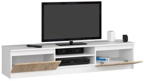 TV stolík Katalina  (biela + dub sonoma). Vlastná spoľahlivá doprava až k Vám domov. 1069406