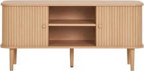 TV stolík v dekore borovice v prírodnej farbe 113x51,5x40 cm Nikko – House Nordic
